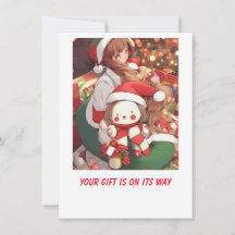 Votre cadeau est en route Carte - Cadeaux de derni