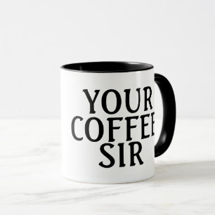 Votre Café Monsieur, Mugs
