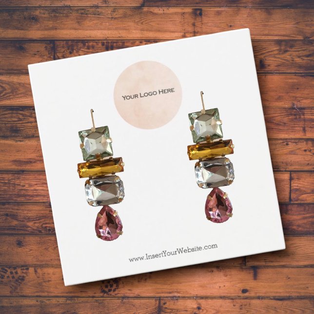 Votre carte d'affichage d'écoute de logo (Créateur téléchargé)