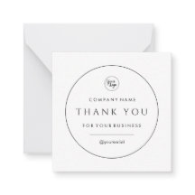 Votre carte de note classique du Merci d'affaires