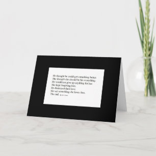 Votre carte Poem Coeur Triche