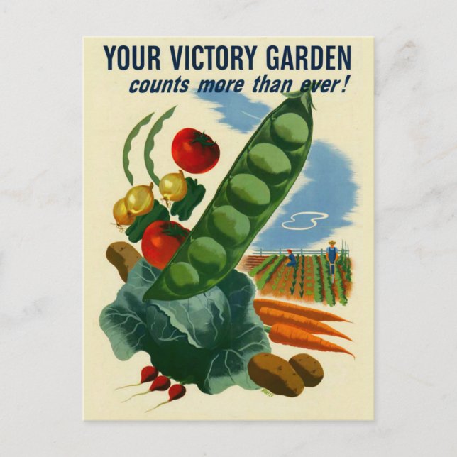 Votre carte postale Victory Garden (Devant)
