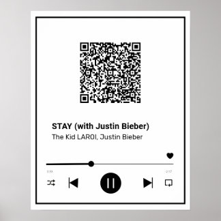 Votre chanson préférée sur une affiche