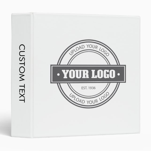 Votre classeur de logo (Devant/Côté)