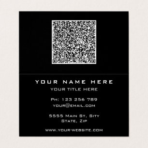 Votre code QR Couleurs personnalisées et Carte de 