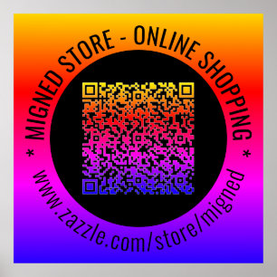 Votre code QR et les affiches promotionnelles pers