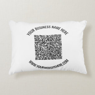 Votre code QR et votre Coussin d'accentuation de t