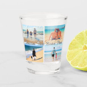 Votre Collage de photos Verre de capture et nom de