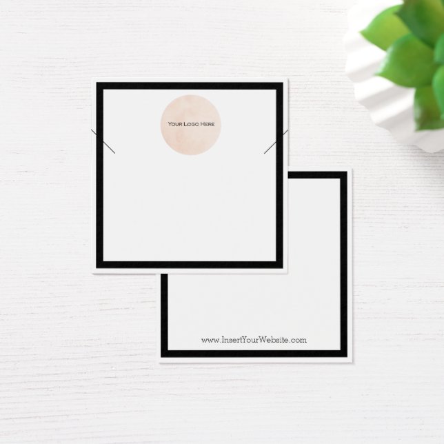 Votre collier Logo Afficher Bordure noire (Bureau)