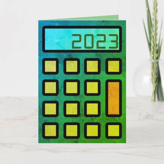 "Votre comptable vous souhaite une Carte Happy 202 (Devant)