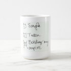 Votre coutume tasse à deux tons de 15 onces