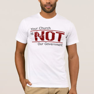 Votre église n'est pas notre T-shirt de