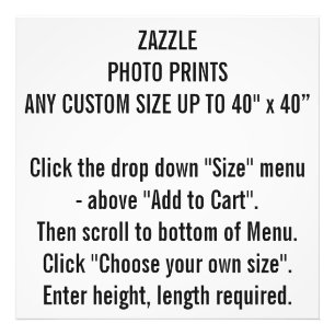 Votre élargissement fait sur commande de photo de