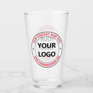 Votre entreprise Logo Texte Entreprise Verre promo