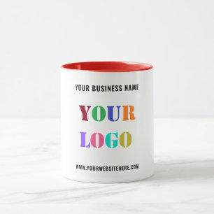 Votre entreprise Logo Texte Société Coffee Mug Exe