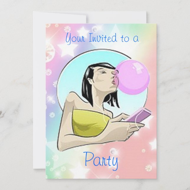 Votre invitation à une fête - Invitations (Devant)