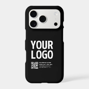 Votre logo avec code QR et texte modifiables 