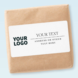 Votre logo Classique moderne blanc & noir