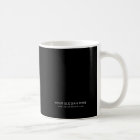 Votre logo Couleurs spéciales Modèle Mugs noirs