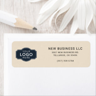 Votre logo d'entreprise et votre adresse de retour