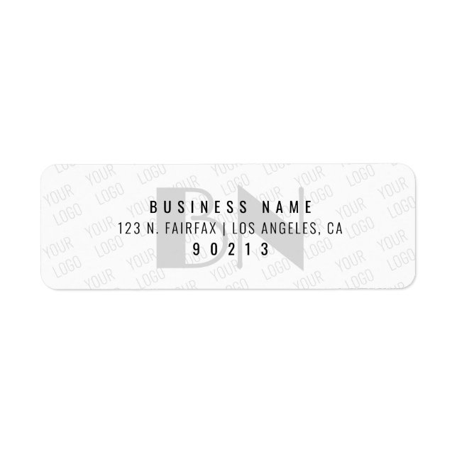 Votre logo huilé et automatiquement éclairé (Devant)