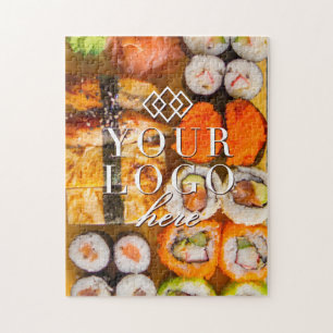 Votre logo ici  Puzzle de scie à sushi personnali