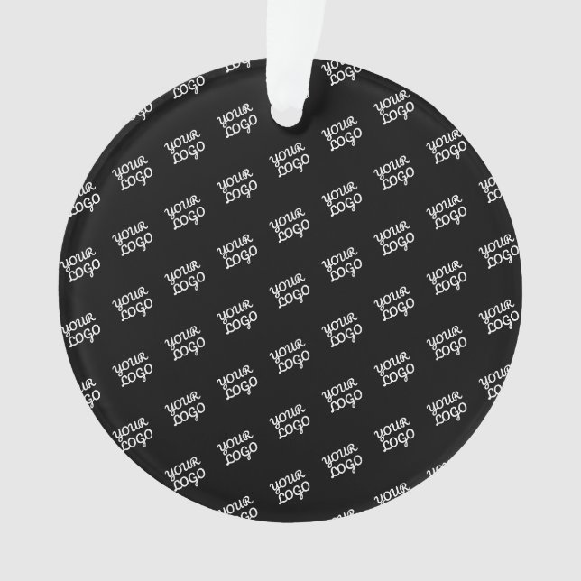Votre logo | Motif répétitif moderne (devant)