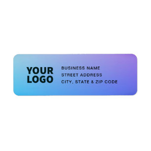 Votre logo Ombre vert bleu violet
