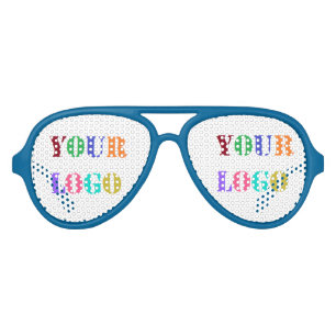 Votre logo Photo Aviator Lunettes de soleil - Prom