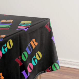 Votre logo photo et couleurs nappes promotionnelle