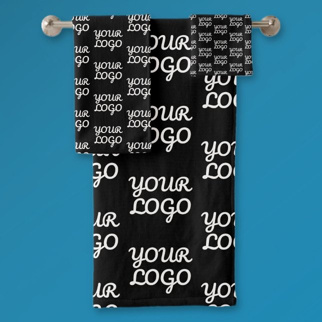 Votre logo | Simple répétition Motif de logo (Créateur téléchargé)