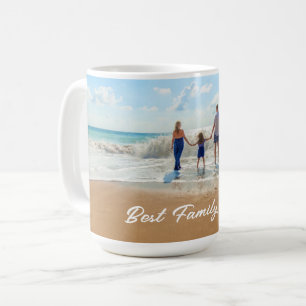 Votre Mug Photo Famille Café - Meilleure famille j