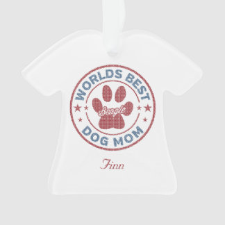 Votre nom Chien Maman Beagle Douille moche