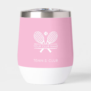 Votre nom Club Raquettes de tennis Motif Personnal