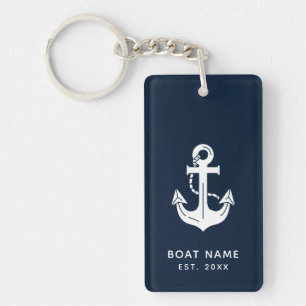 Votre nom de bateau Ancre Bleue