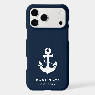 Votre nom de bateau Ancre Bleue