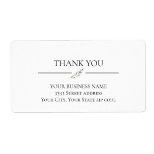 Votre nom d'entreprise Adresse Elegant Simple Prod