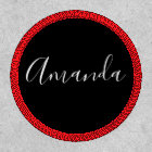 Votre nom | Élégant script blanc sur les vêtements