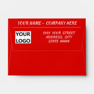 Votre nom Logo Adresse Police et Enveloppe Couleur
