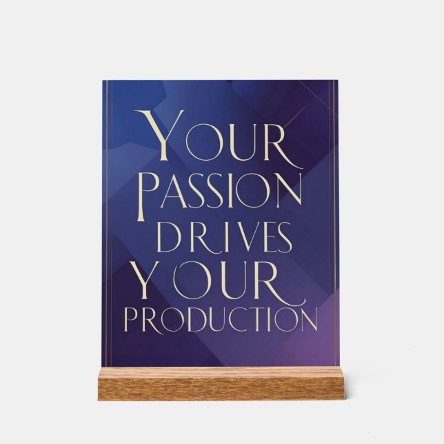 Votre passion motive votre production (Recto)