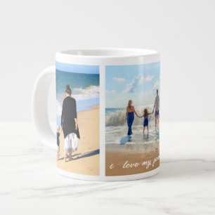 Votre photo de famille Collage de café Mug Cadeau 