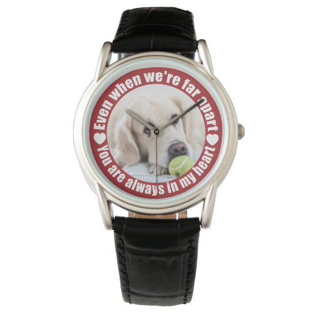 VOTRE PHOTO Far Apart Love montres (devant)