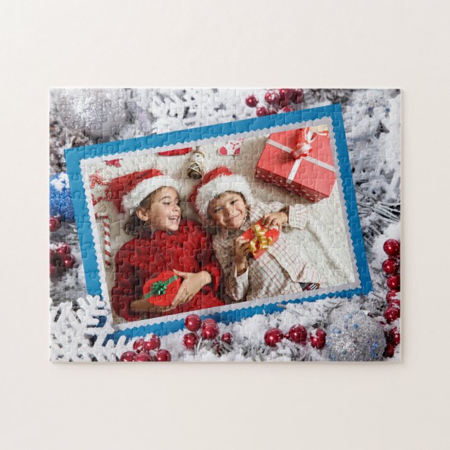 VOTRE photo personnalisées puzzle de Noël (Horizontal)