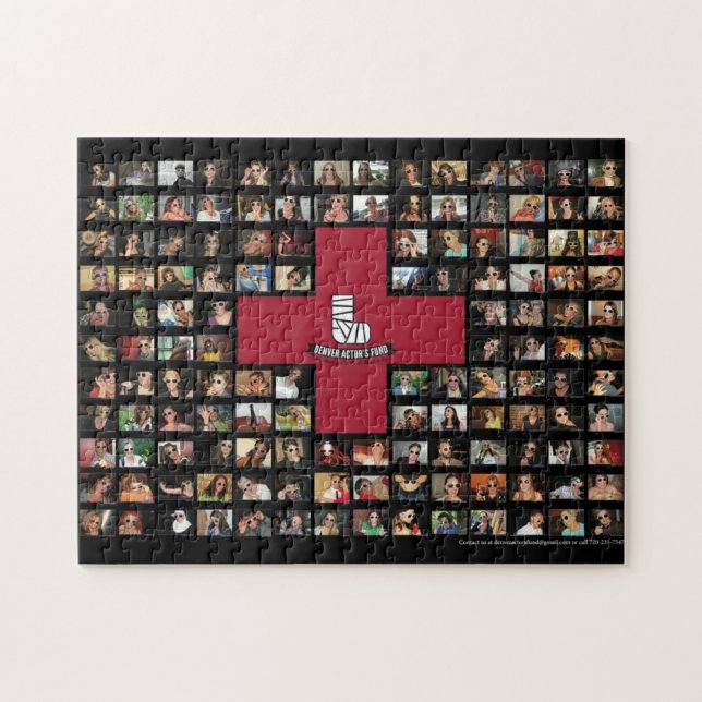 Votre possédez très le puzzle de fonds d'acteurs (Horizontal)