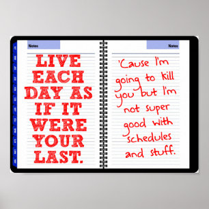 Votre Poster Dernier Jour Drôle