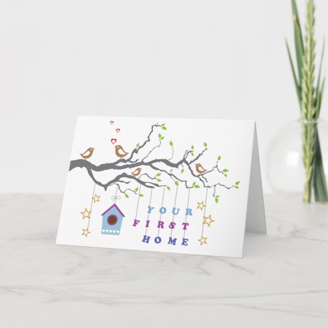 "Votre première maison" déménager en couple carte  (Devant)