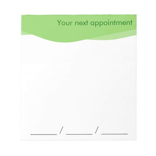 Votre prochain carnet de rendez-vous (Devant)