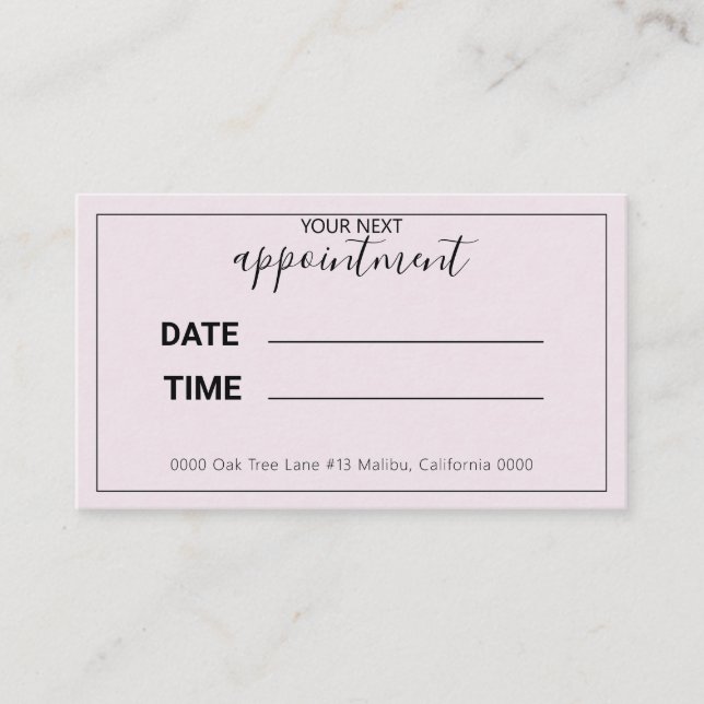 Votre prochain rendez-vous Pastel Purple (Devant)