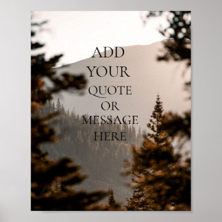 votre propre affiche de devis