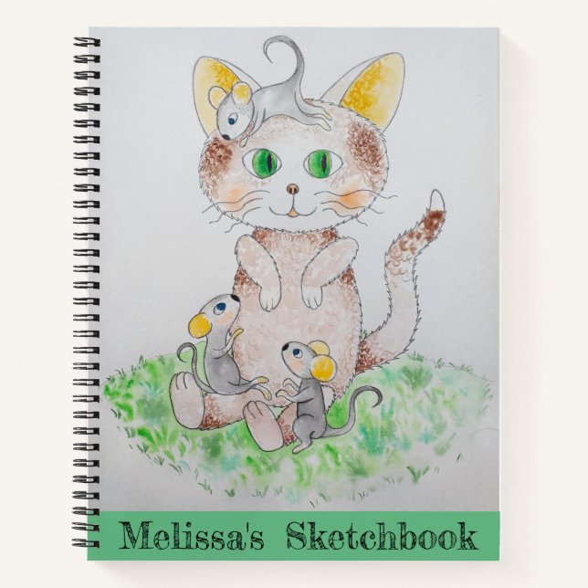 Votre Propre Art Sur La Couverture Carnet Sketchbo (Devant)